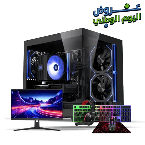 Collection (RX 9060 16GB - i5 14th) with 25-inch s...