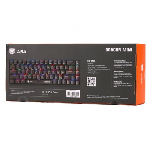 كيبورد دراقون ميني مكنيكل - keyboard Dragon mini A...