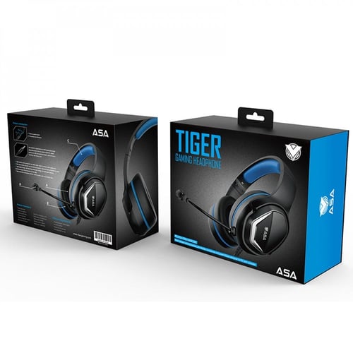 سماعة ASA TIGER - ازرق