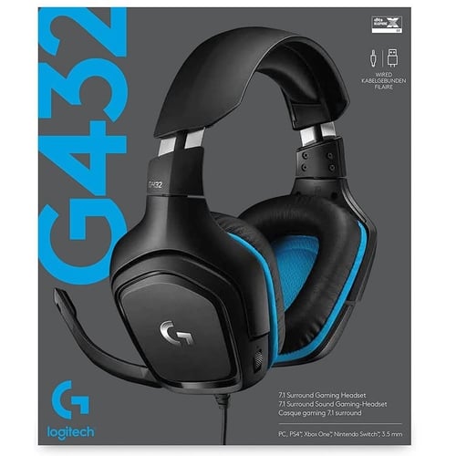 Logitech G432 Wired Gaming Headset