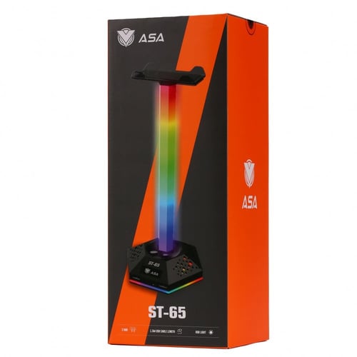 استاند سماعة مع اضاءة RGB