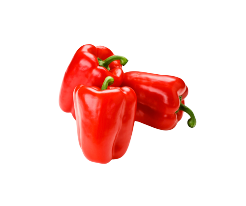 فلفل رومي أحمر (فليفلة) ( بالنصف كيلو )