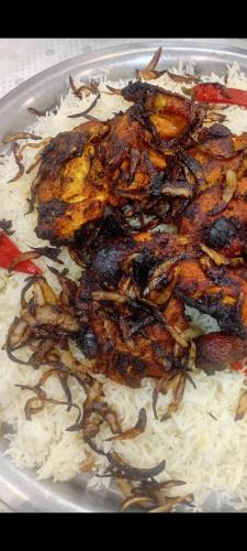 الخرج ( حي اليرموك ) مطبخ حكايتي دجاج مقلي بالطريق...