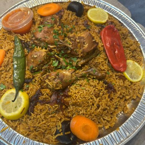 ( حي الجنادرية )كبسة إلهام مطبخ اللذاذة