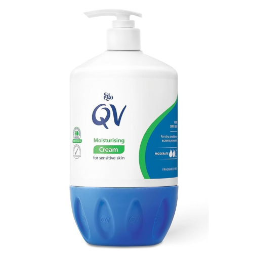 كريم ترطيب البشرة كيو في للبشرة الحساسة - 500 جرام