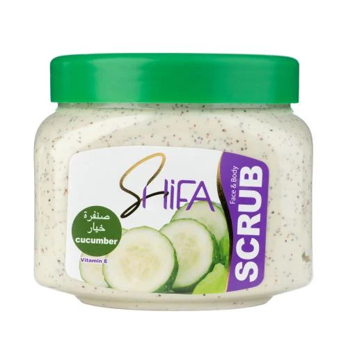 صنفرة شفا للوجه والجسم بخلاصة الخيار - 300 جرام