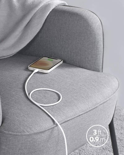 شاحن ايفون تايب سي لايتنينج ماركة انكر باورلاين 3...