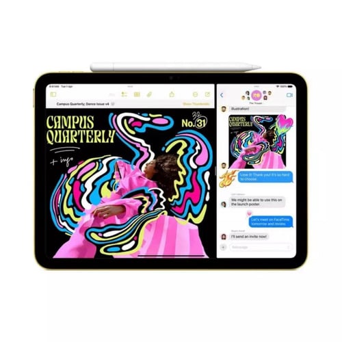 ابل آيباد A16 سعة 128 جيجابايت- واي فاي + شريحة -...