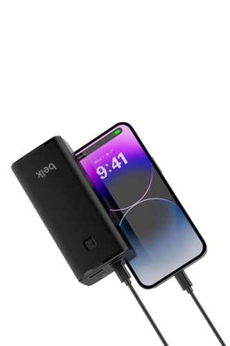 بيلك - شاحن باور بانك بقوة 20000 ملي امبير سرعة شح...