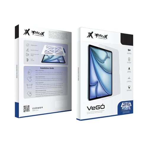 اكس بروكس حماية VeGO للايباد شفاف مع مساعد التركيب...