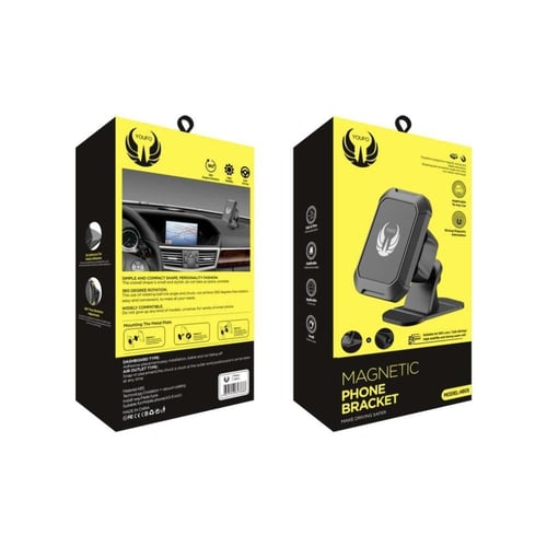 يوفو YOUFO حامل جوال للسيارة 2في1مغناطيس مربع