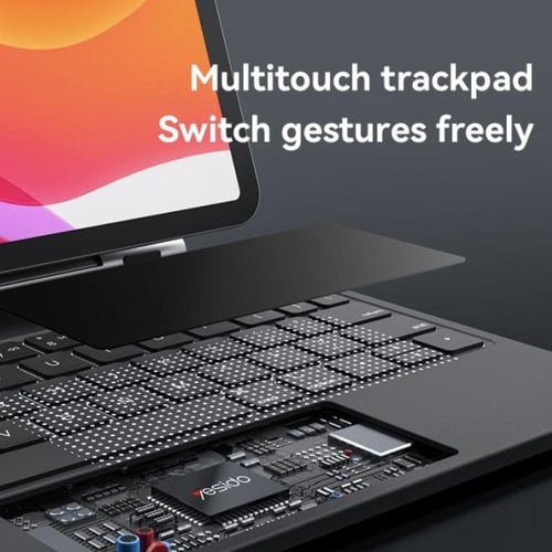 كيبورد وحافظة للايباد متوافق مع ايباد اير وبرو(11)...