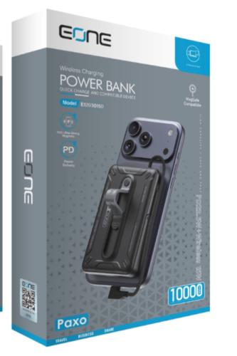 باور بانك Eone Paxo مغناطيسي MagSafe لاسلكي 10000m...