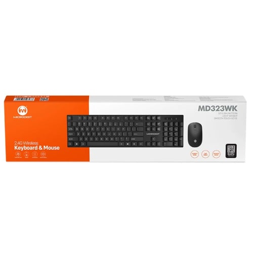 Microdigit Md323wk مايكروديجيت وايرلس لاسلكي كيبور...