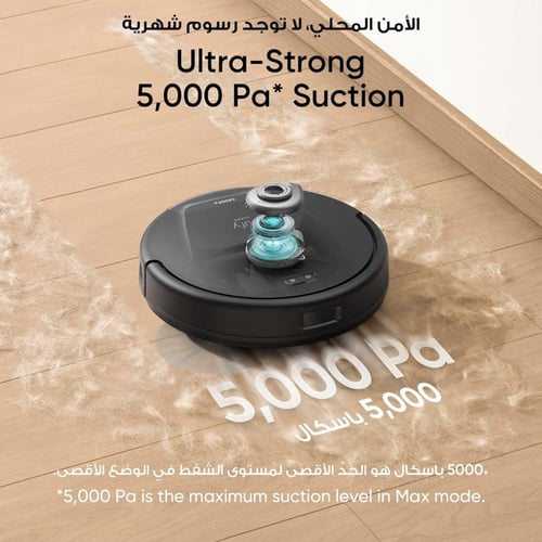 مِكنسة وممسحة روبوت ذكية يوفي L60 Hybrid ، بقدرة 5...