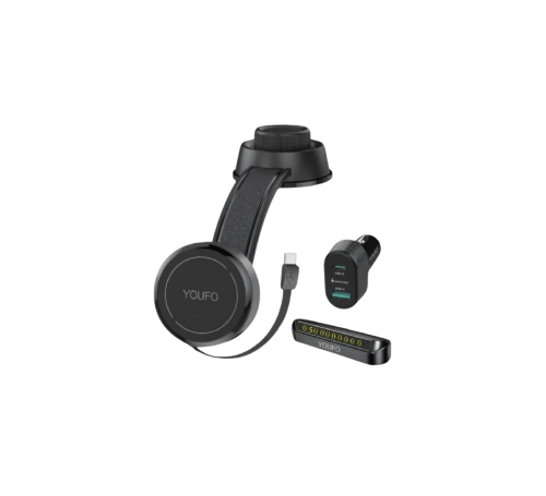 يوفو YOUFO - بكج شاحن سيارة بقوة 48 واط بمنفذ PDوU...