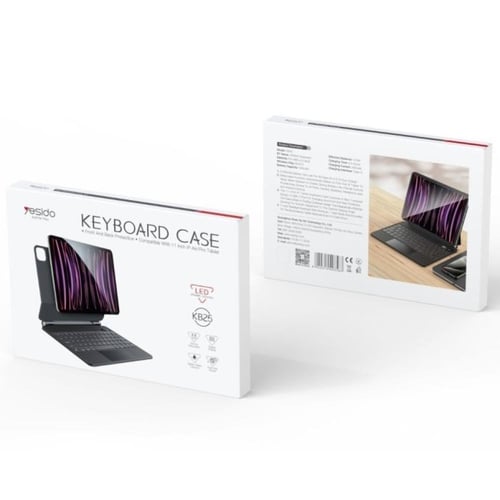 كيبورد وحافظة للايباد متوافق مع ايباد اير وبرو(11)...