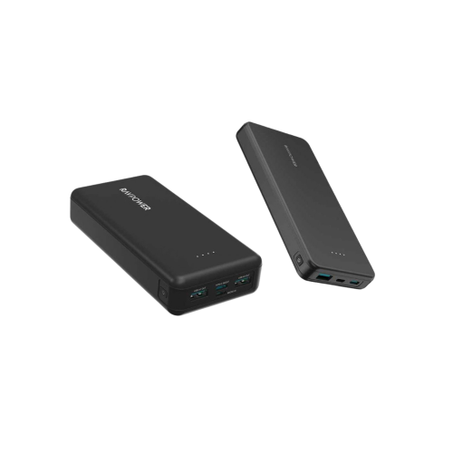 راف باور - بكج راف باور بطاريتين متنقلة بسعة 20,00...