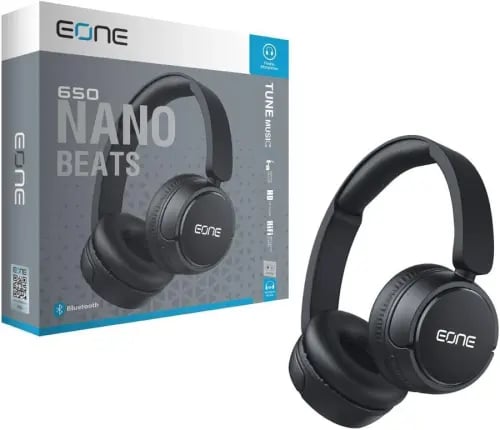 سماعة رأس بلوتوث من طراز EONE 650 Nano Beats.
