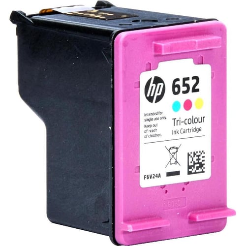 حبر طابعة HP رقم 652 ملون