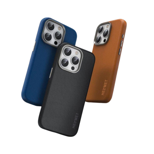 كفر حماية Loxe الجلدي من HELMET لسلسلة الايفون | أ...