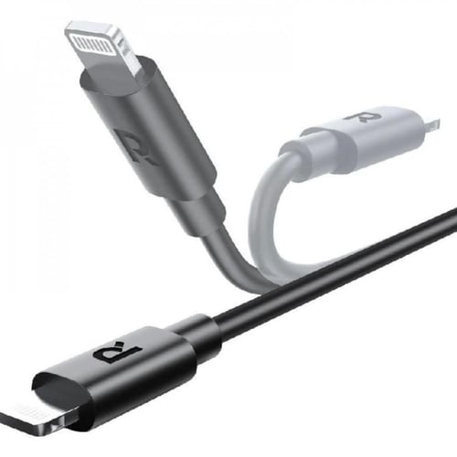 كيبل ايفون ‎لايتنينج -ي اس بي بطول 1 متر من راف با...