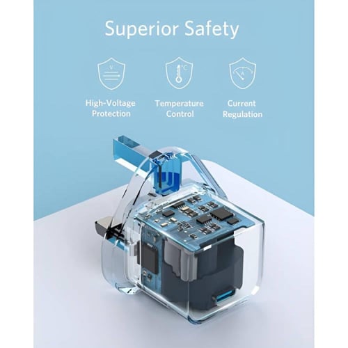 شاحن أنكر 312 30 واط أسود