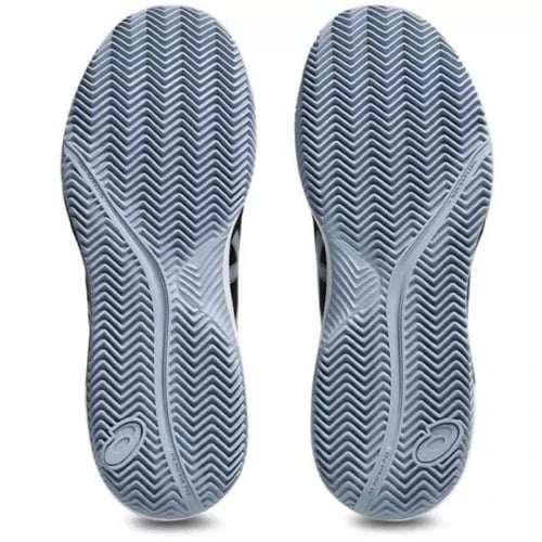 Asics gel dedicate 8 clay black gray blue Shoes