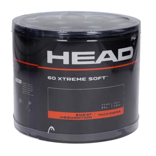 HEAD XTREME SOFT BLACK X 60 OVERGRIPS