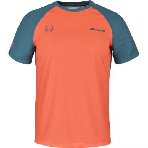 Babolat juan lebron T-shirt dark blue orange