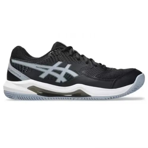 Asics gel dedicate 8 clay black gray blue Shoes