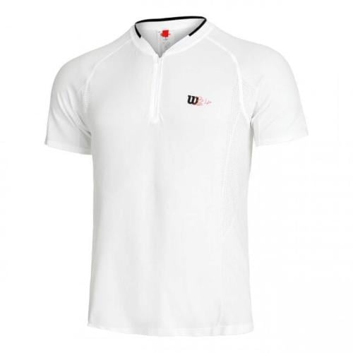 Wilson bela seamless ziphnly 2.0 white T-shirt