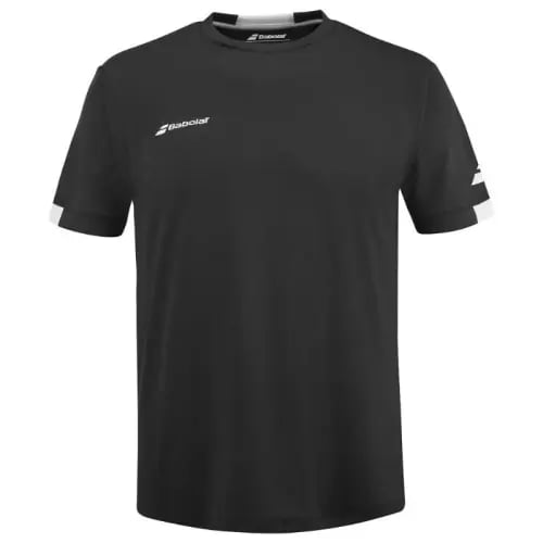 Babolat play crew T-shirt black white