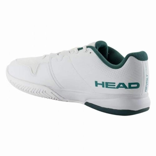 Head revolt court white pine green sneakers