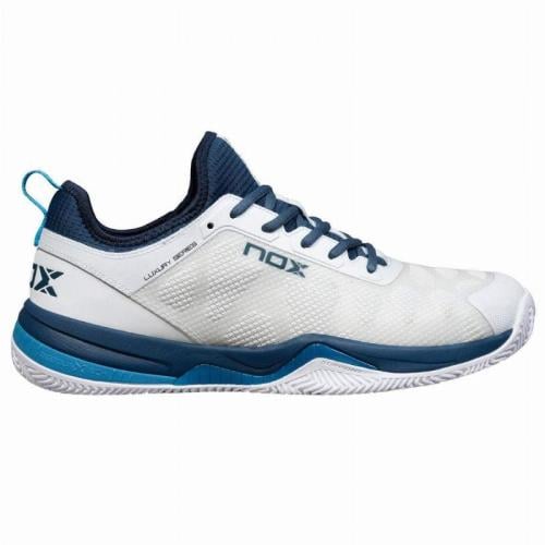 Nox nerbo white blue sneakers