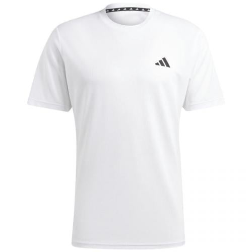 Adidas essentials base white black T-shirt