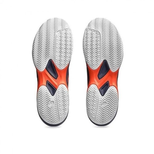 Asics game FF clay lndigo blue orang sneakers