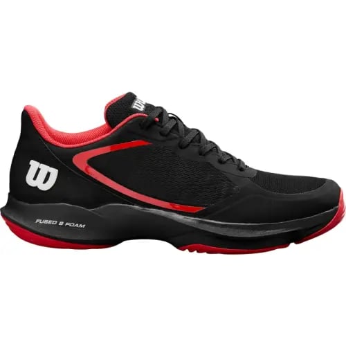 Wilson hurakan lite black red white sneakers