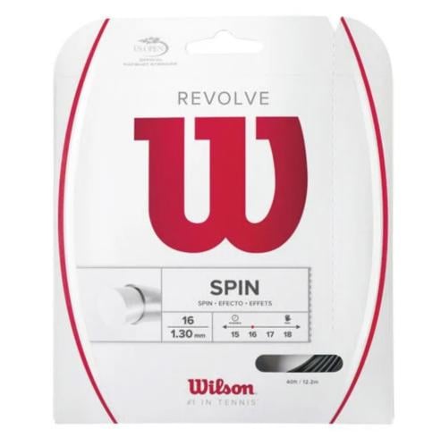 Wilson revolve string set 12,2m black tennis