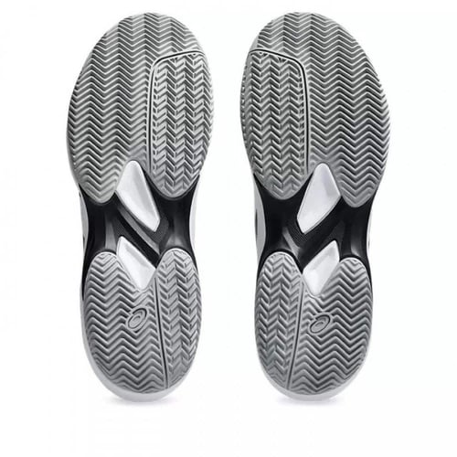 Asics game ff clay white black snakers