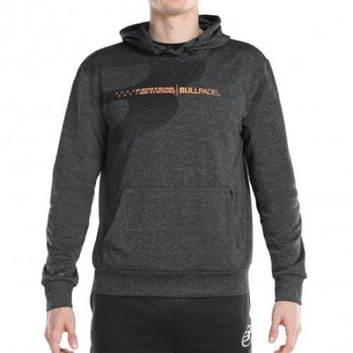 Hoodie bullpadel jaque black vigore