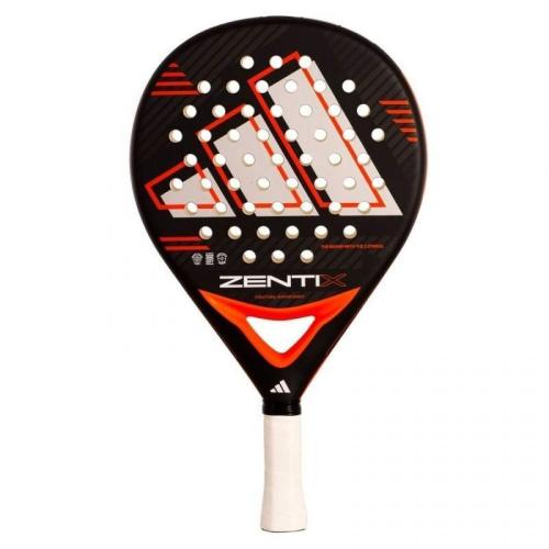 Adidas zentix black orange racket