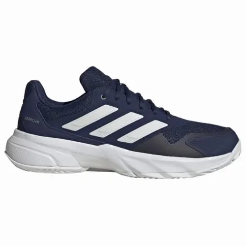 Adidas courtjam control 3 clay dark blue white snakers