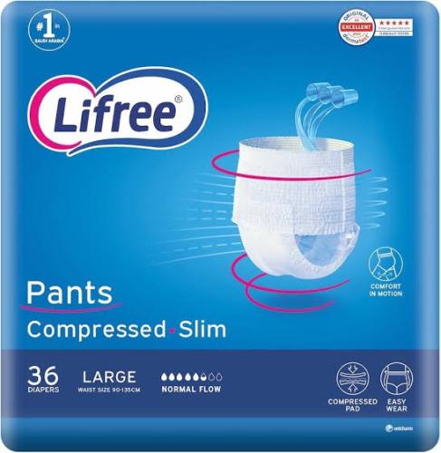Lifree Slim Culotte Large Adult Diaper 36