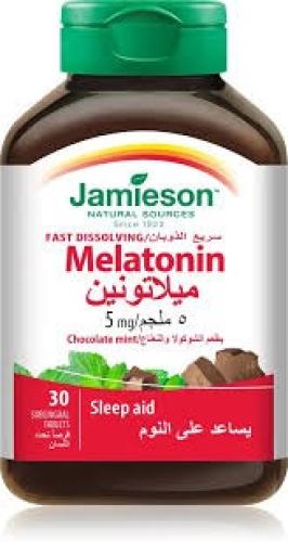 Jamieson Melatonin Tablets 5 mg 30 Tablets