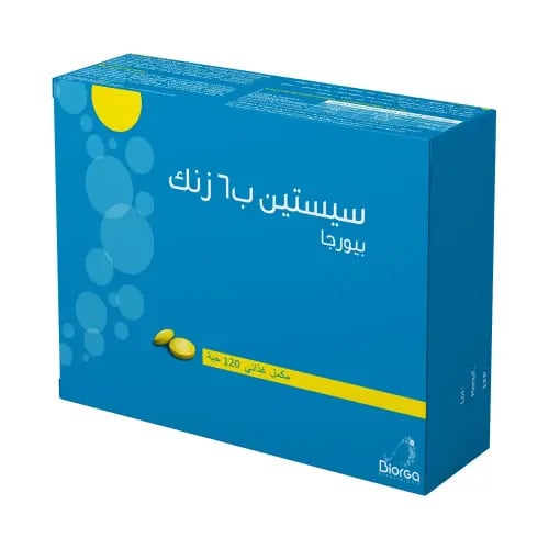 Biorga Cystine B6 Zinc Tablets 120 Tablets