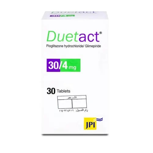 Takeda Duetact Tablets 30/4 mg 30 Tablets