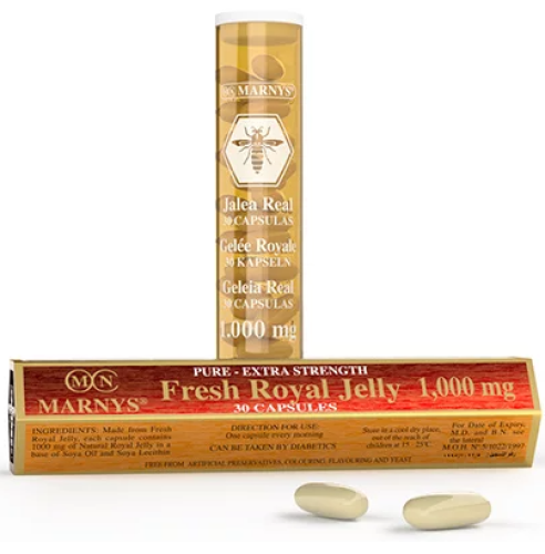 MARNYS Fresh Royal Jelly 1000 mg 30 Capsules