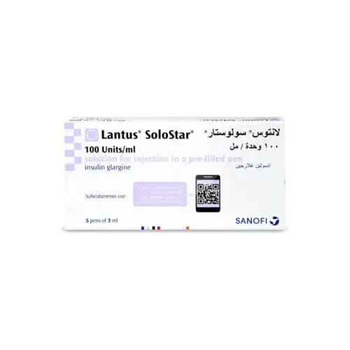 Sanofi Lantus Solostar Pen 100 IU/ml 5x3 ml