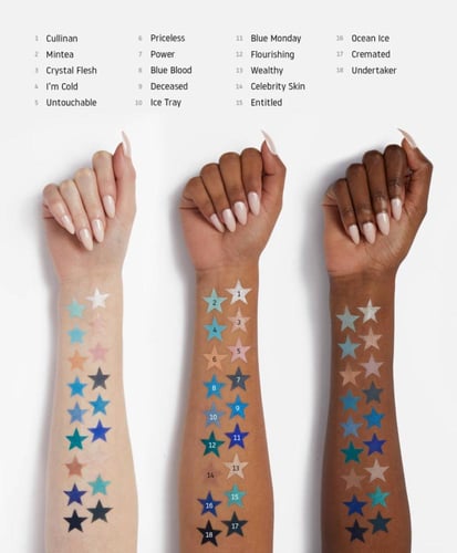 باليت جيفري ستار Jeffree star